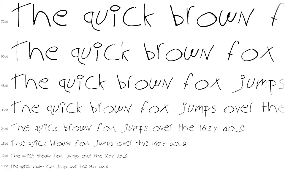 Big logfont waterfall