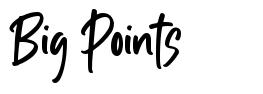 Big Points フォント