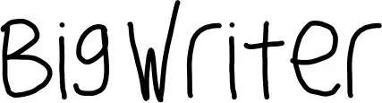 Big Writer