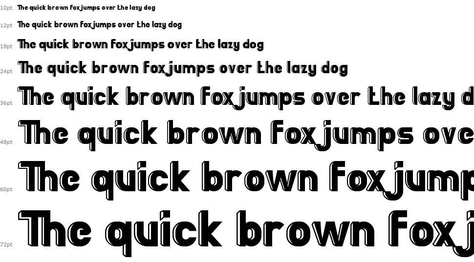 Bigboby font Waterfall