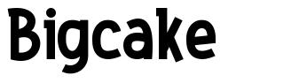 Bigcake шрифт