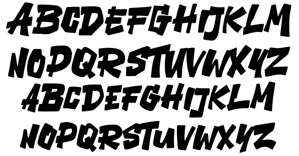 Bigdex font Örnekler