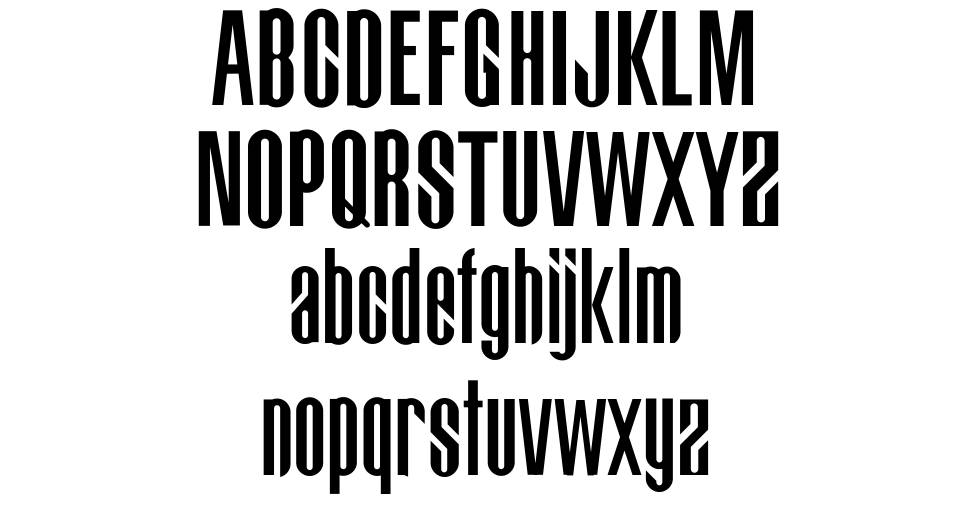 Bigdog font specimens