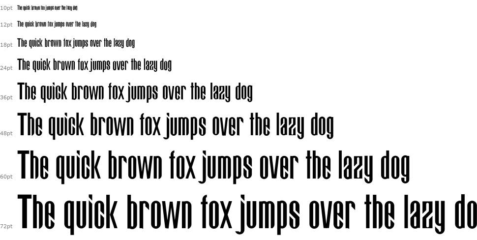 Bigdog шрифт Водопад