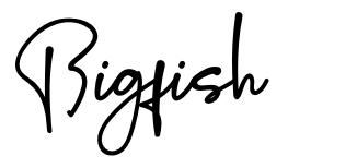 Bigfish шрифт