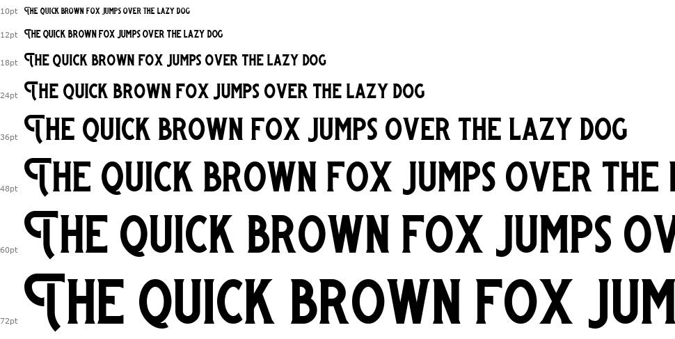 Bigsmile Serif font Waterfall