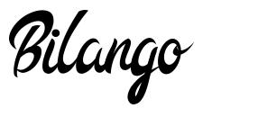 Bilango шрифт