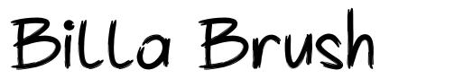Billa Brush шрифт