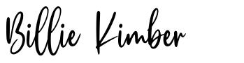Billie Kimber 字形