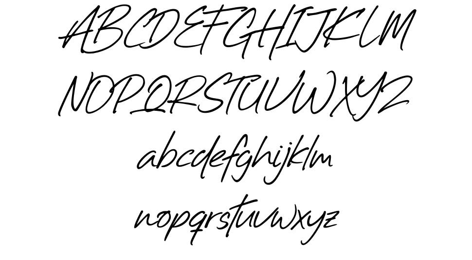 Billistone font specimens