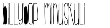 BillyBop MinusKuli шрифт