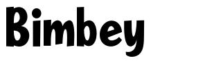 Bimbey font