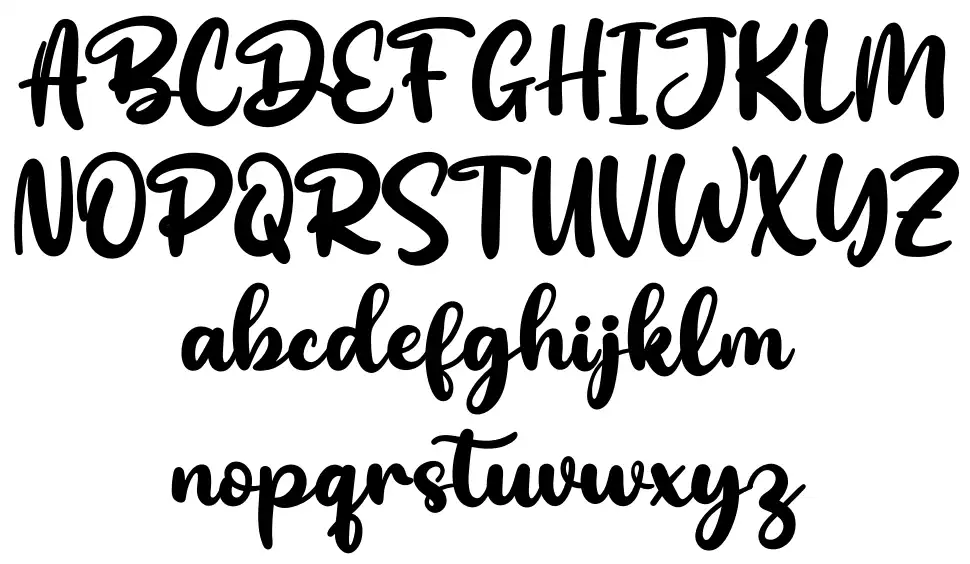 Bintankfont specimens
