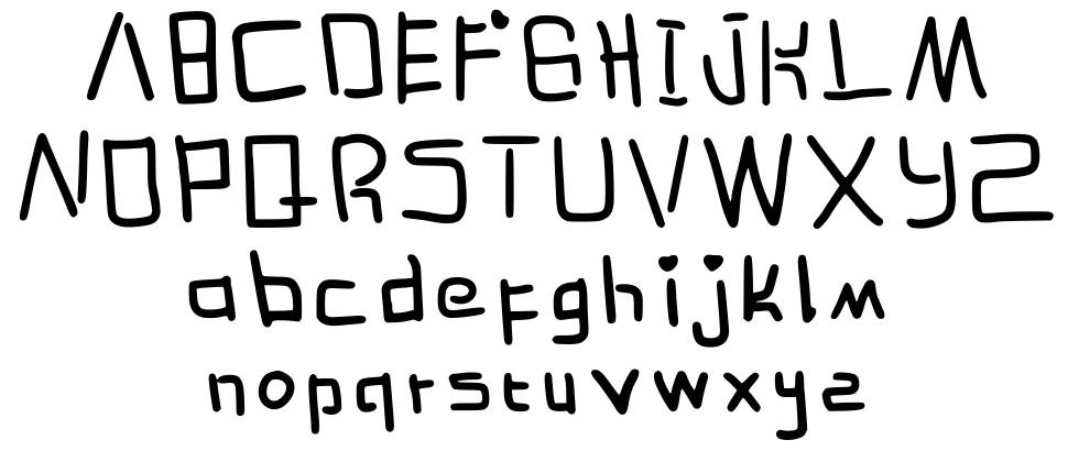 Biragata 字形 标本