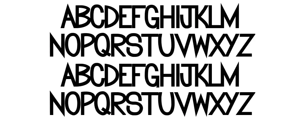 Birthday Card Font By Font Monger FontRiver