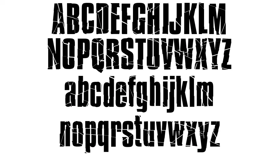 Bison font specimens