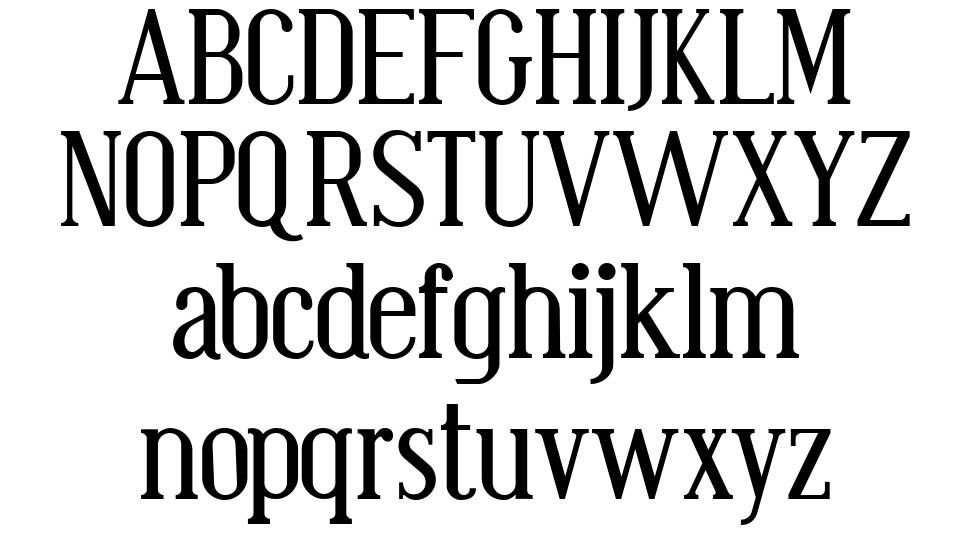 Bistecca 字形 标本