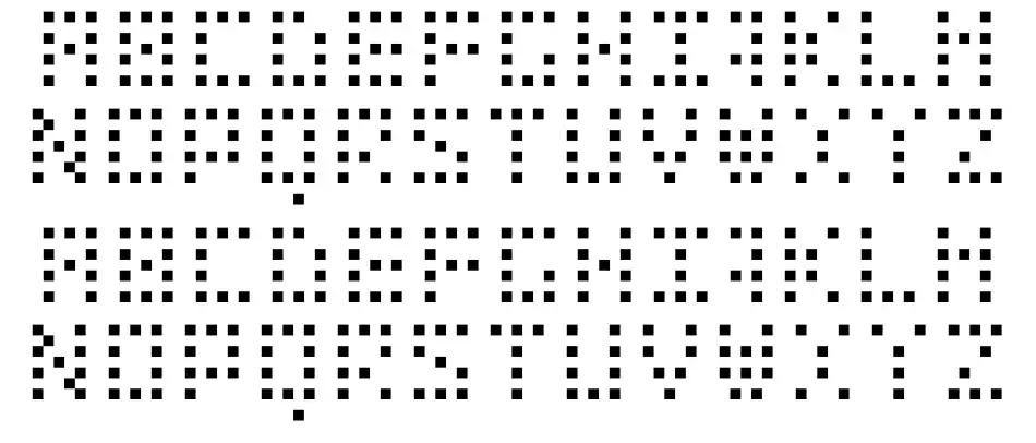 Bit Dotted font by M-Dfonts | FontRiver