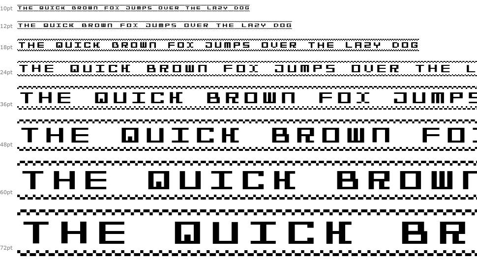 Bit Line 15 font Şelale