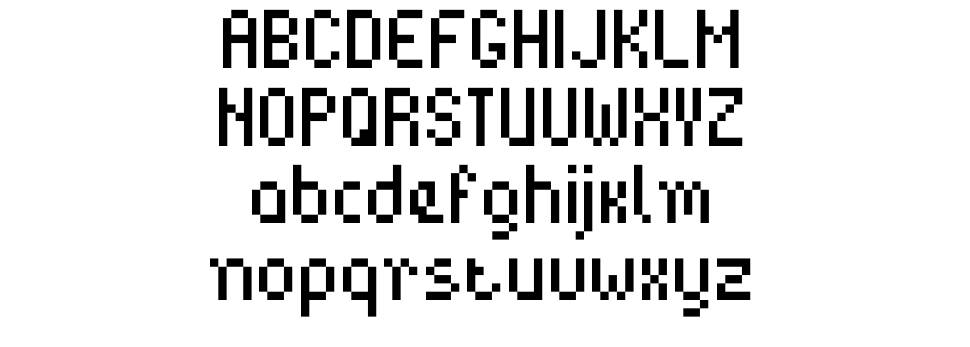 Bit Potion font Örnekler