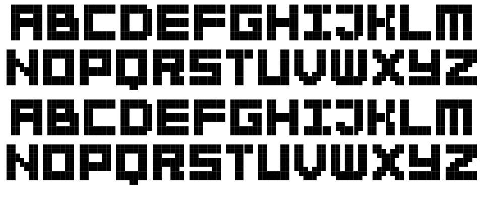BitBold font Specimens