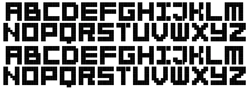 BitBold font specimens