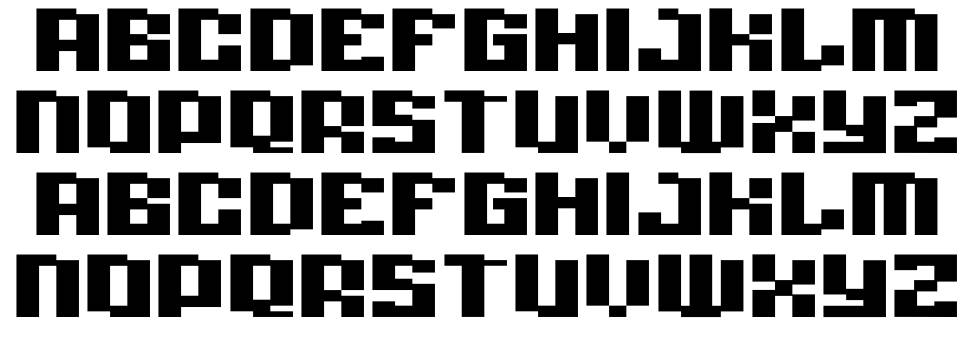 Bitfals フォント 標本