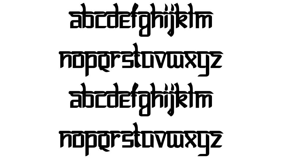 Bitling Lipika font Specimens