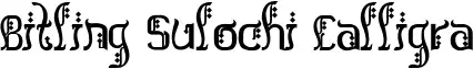 Bitling Sulochi Calligra