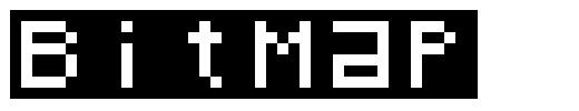 BitMap font
