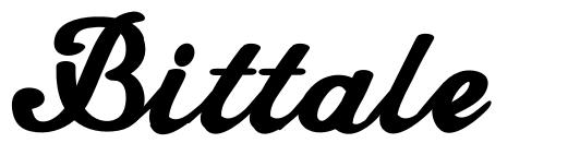 Bittale шрифт