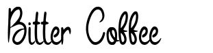 Bitter Coffee font