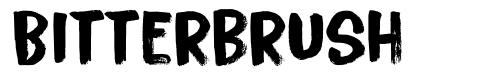 Bitterbrush písmo