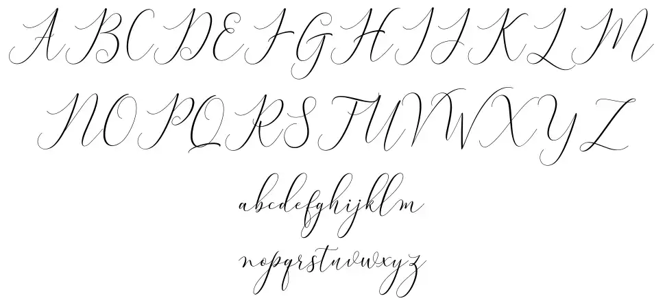 Bitthai Scriptfont specimens