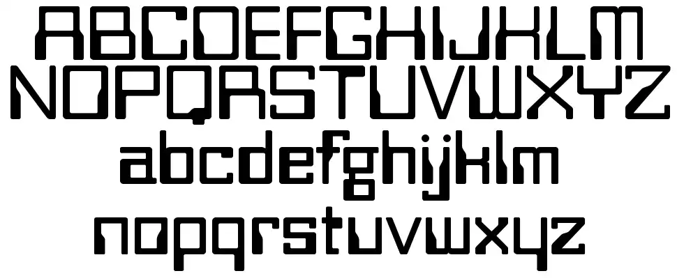 Bitwise font specimens