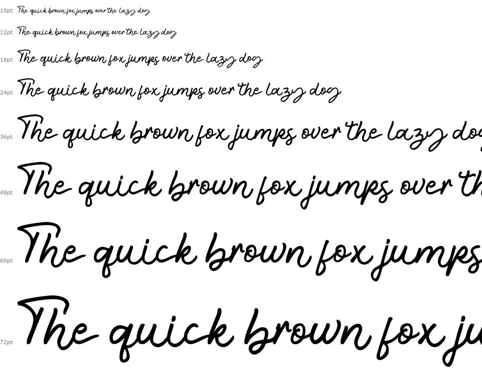 Black and blue font Waterfall