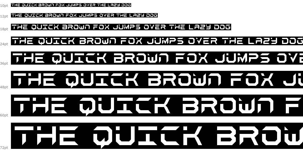 Black and White font Waterfall