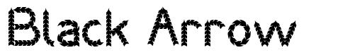 Black Arrow font