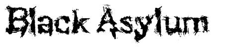 Black Asylum шрифт