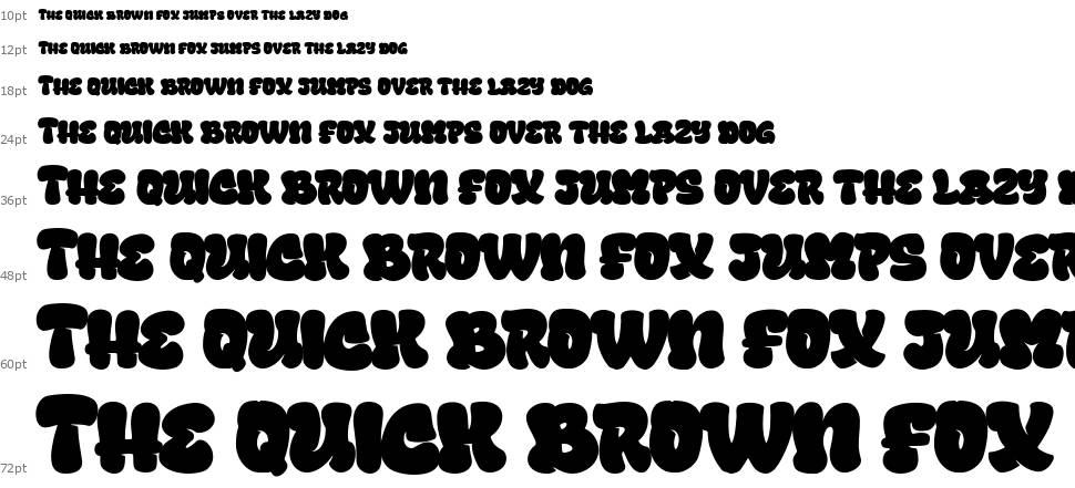 Black Blast font Şelale