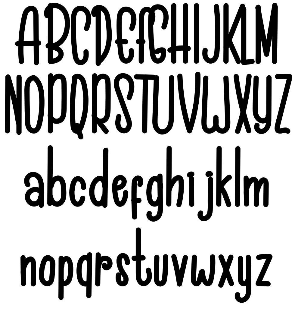 Black Cat font Örnekler