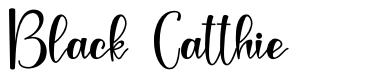 Black Catthie font