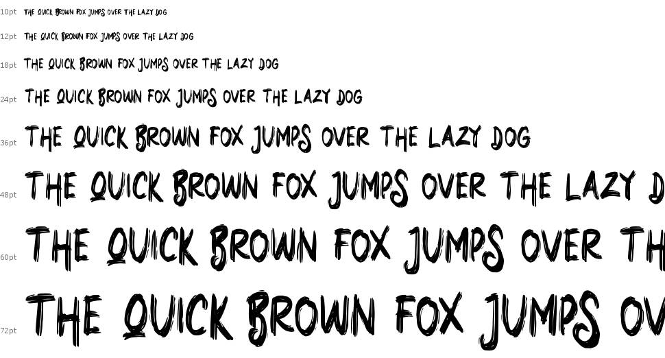 Black Flores font Waterfall