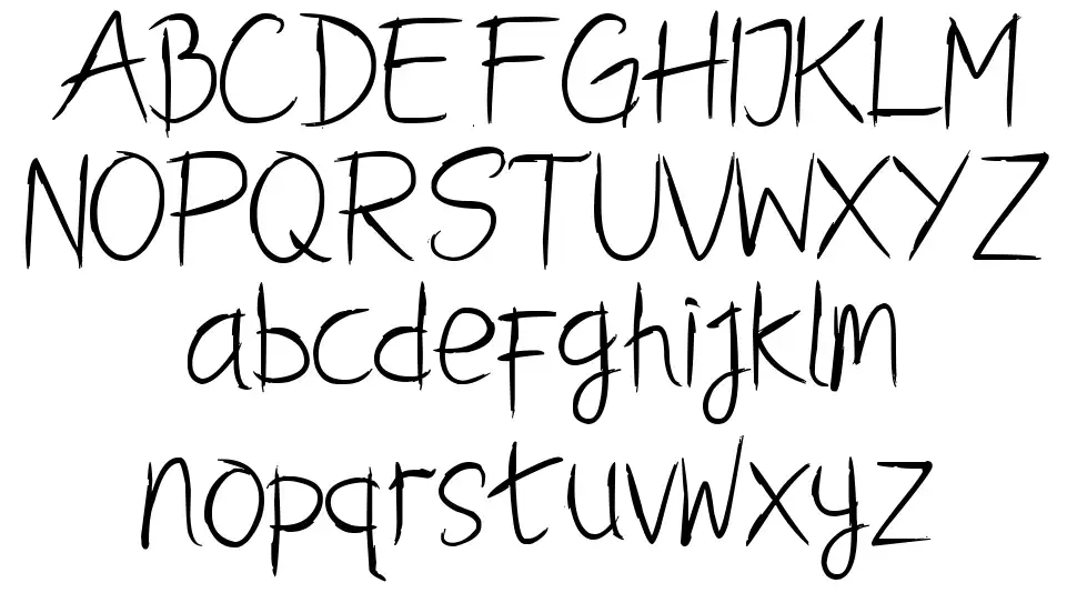 Black Horsefont specimens