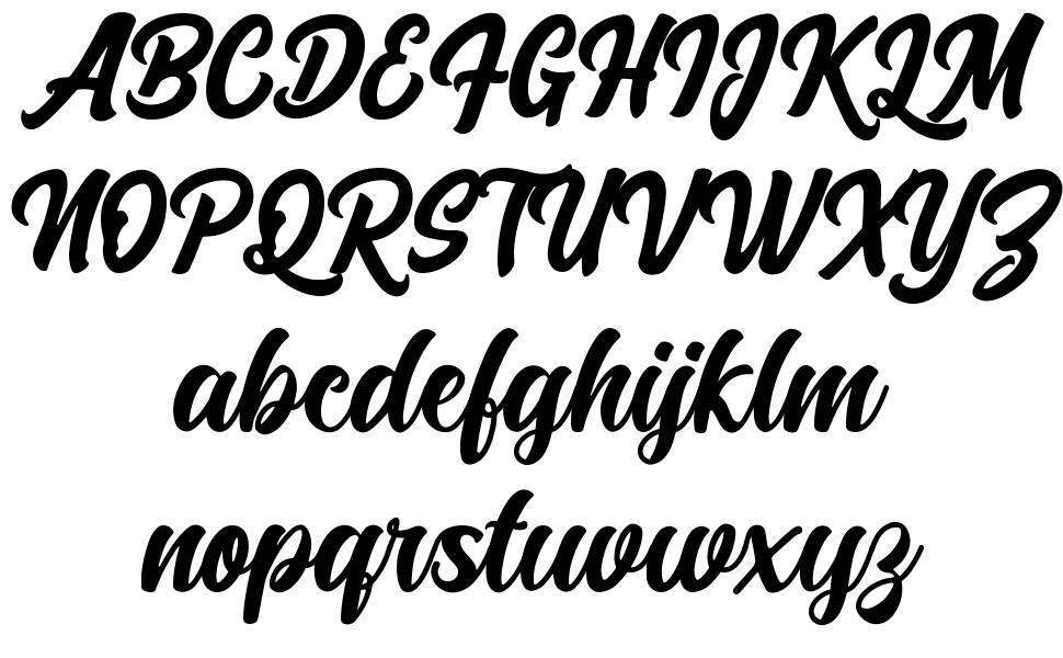 Black Letter font specimens