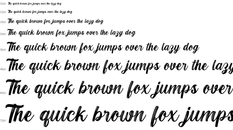 Black Out font Waterfall