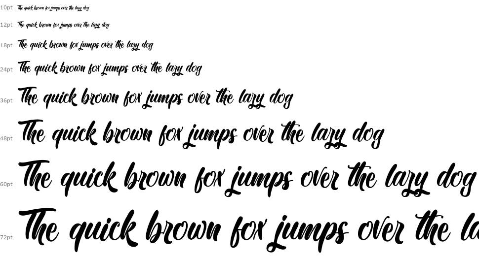 Black Party font Waterfall