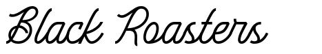 Black Roasters font