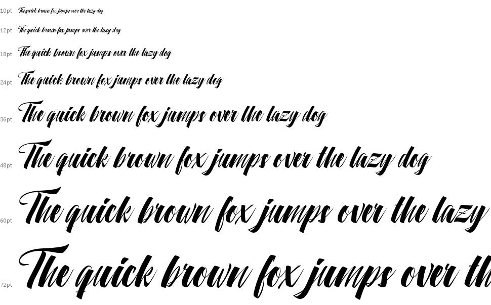 Black Rocket font Şelale