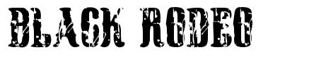 Black Rodeo font